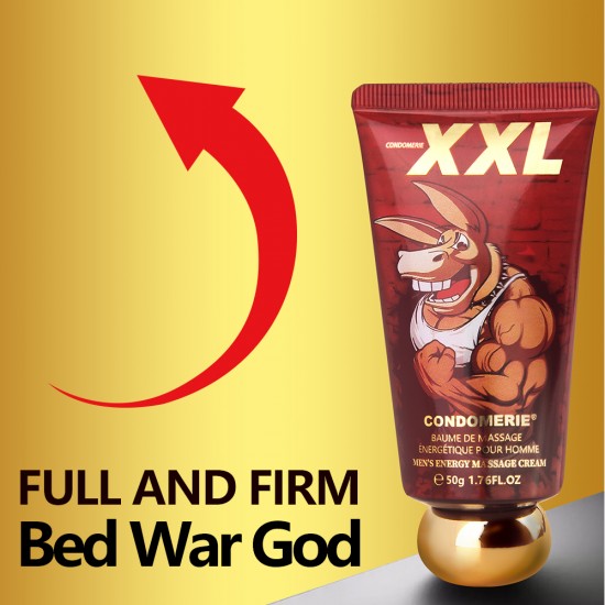 ConnubialXXL-50g Men's Massage Cream Penis Becomes Longer Thicker Enhancement Men Energy for Care Delay Performance Boost Strength